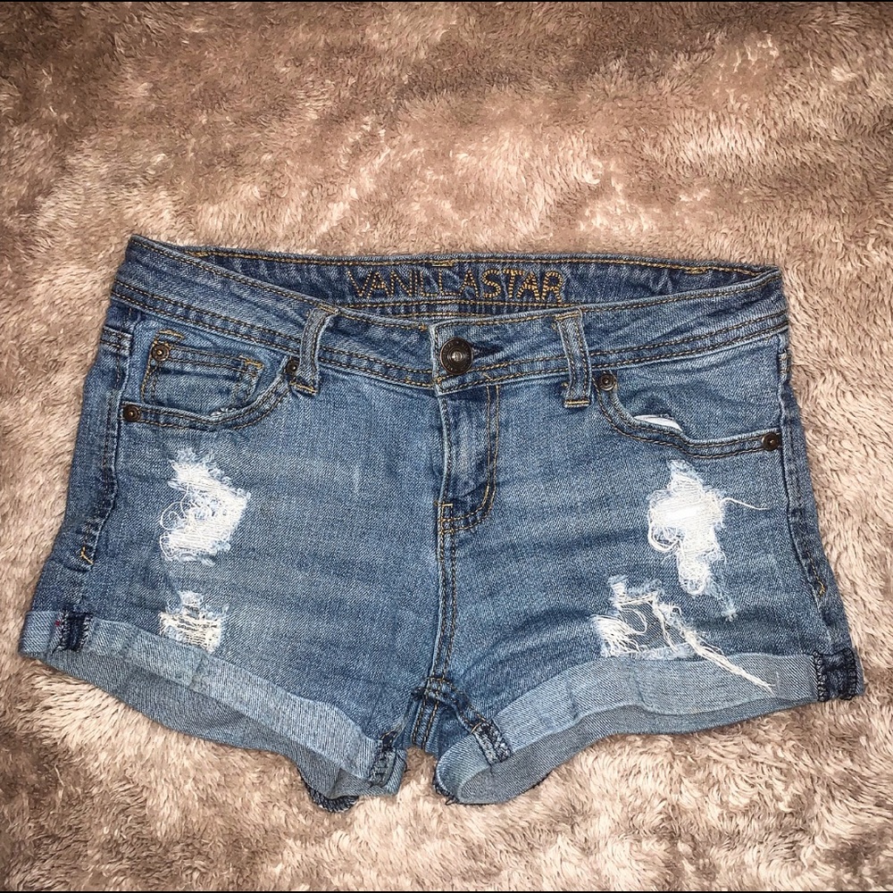 Ripped Booty Shorts (Size 3)
